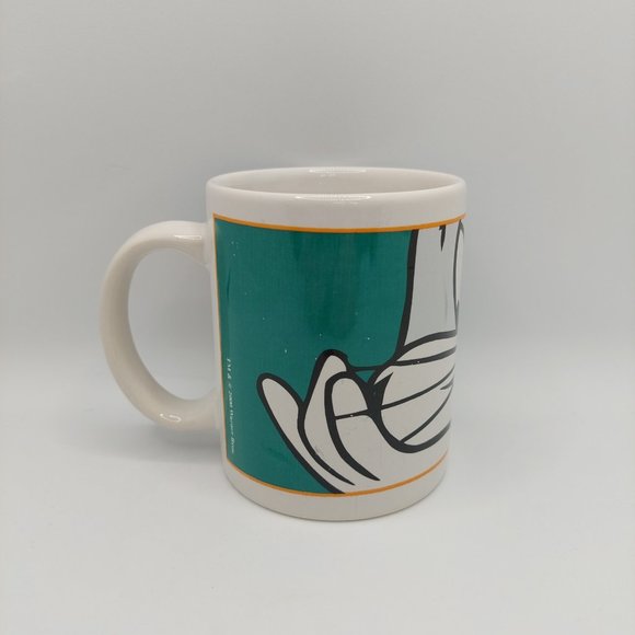 Looney Tunes - Vintage 2000 Bugs Bunny Carrot Coffee Tea Cup Warner Bros - Picture 4 of 7